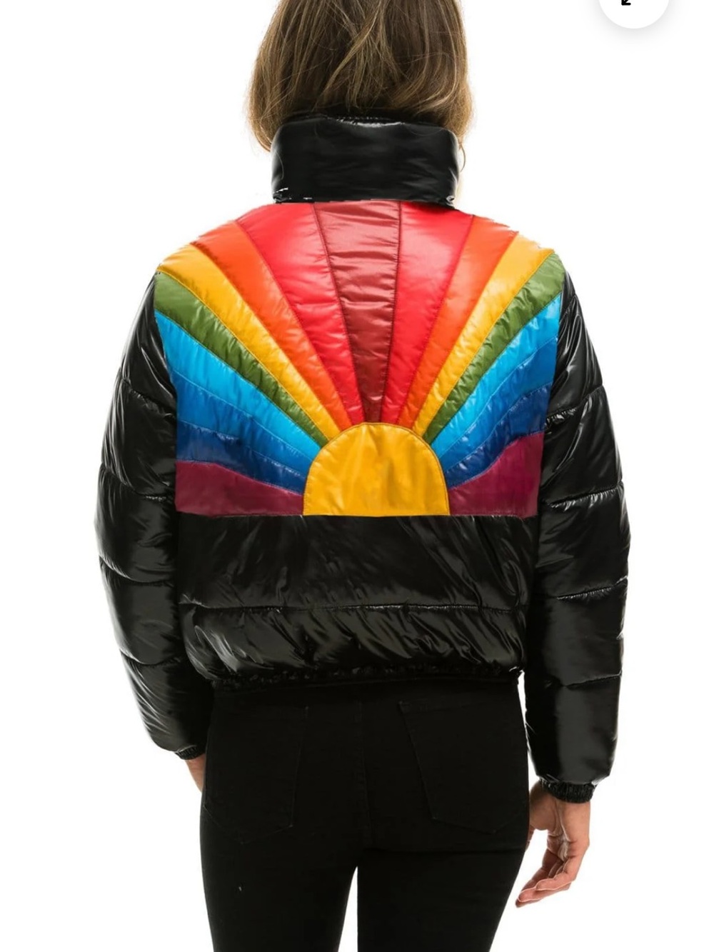 Aviator Nation Apres Sunburst Jacket Small